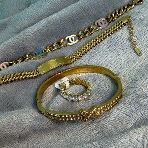 Gold Women's Jewelry Set for Tonya✨